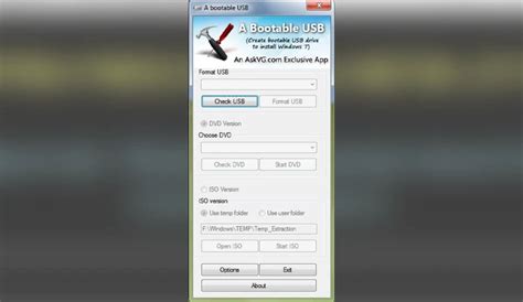 AskVG Bootable USB Free