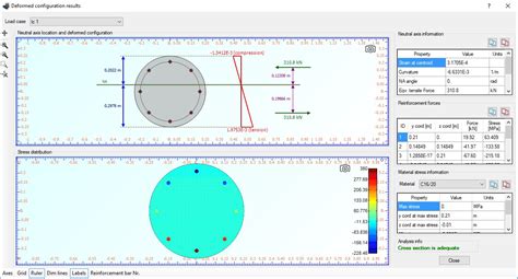 Engissol Cross Section Analysis